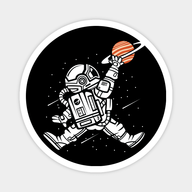 Space dunk Magnet by ReignGFX